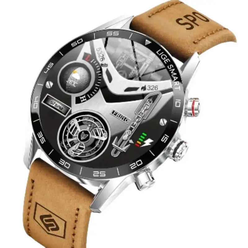 LIGE Smart Watch – Full Touch Screen with Wireless Calls (4 different types available) by Habicare