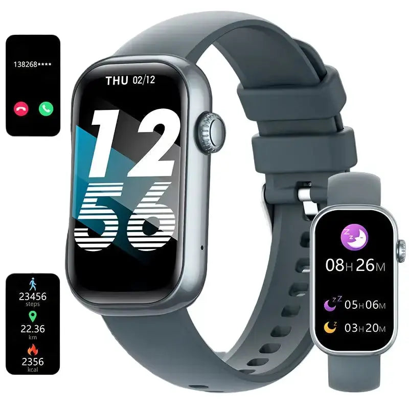 LIGE Smart Watch – HD TFT Display with Wireless Calls, 100+ Sports Modes (available in 3 colours) by Habicare