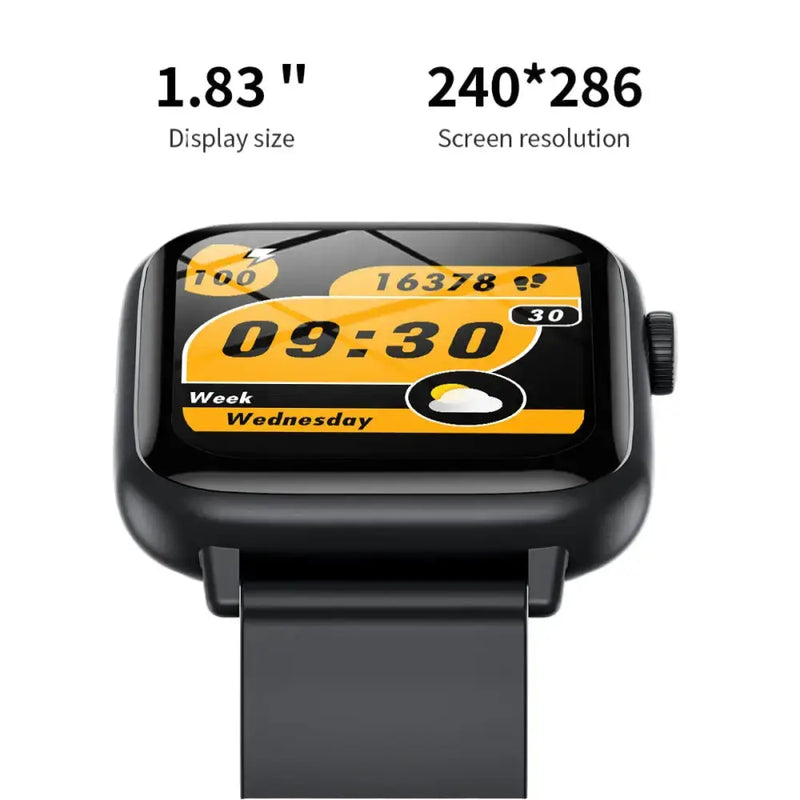 LIGE Smart Watch – HD TFT Screen, Wireless Calls, 128+ Sports Modes by Habicare