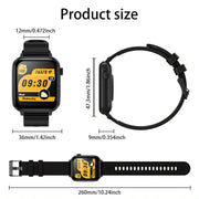 LIGE Smart Watch – HD TFT Screen, Wireless Calls, 128+ Sports Modes by Habicare