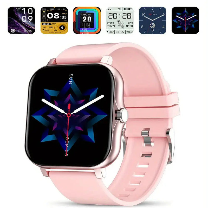 LIGE Smart Watch – Make/Answer Calls, Custom Wallpaper, Music Control (4 colours available) by Habicare