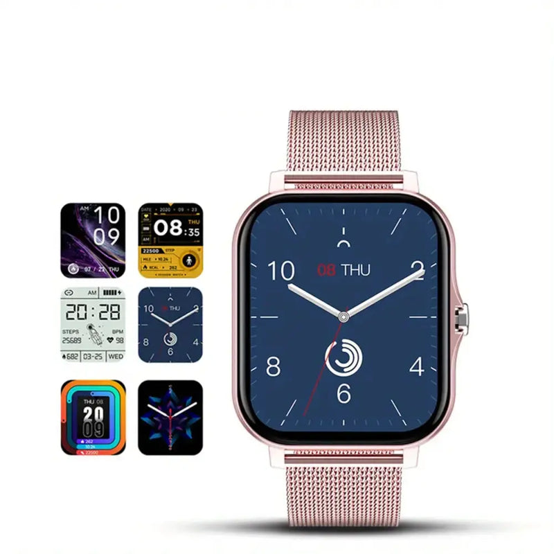 LIGE Smart Watch – Make/Answer Calls, Custom Wallpaper, Music Control (4 colours available) by Habicare