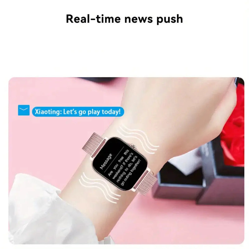 LIGE Smart Watch – Make/Answer Calls, Custom Wallpaper, Music Control (4 colours available) by Habicare