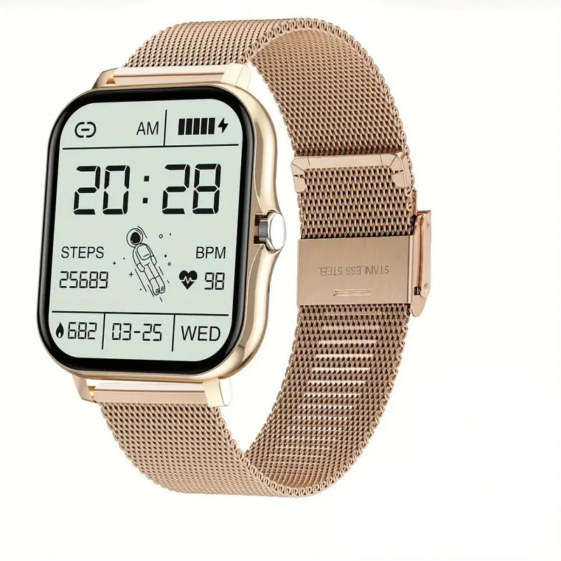 LIGE Smart Watch – Make/Answer Calls, Custom Wallpaper, Music Control (4 colours available) by Habicare