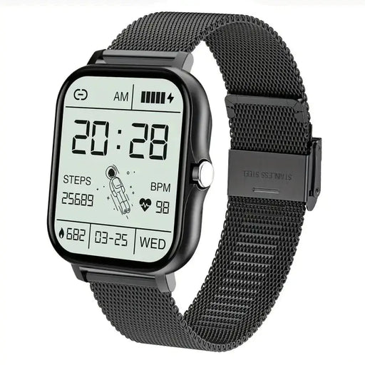 LIGE Smart Watch – Make/Answer Calls, Custom Wallpaper, Music Control (4 colours available) by Habicare