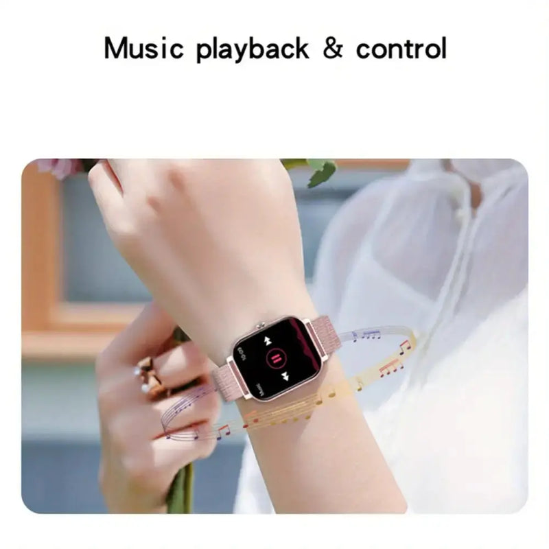 LIGE Smart Watch – Make/Answer Calls, Custom Wallpaper, Music Control (4 colours available) by Habicare