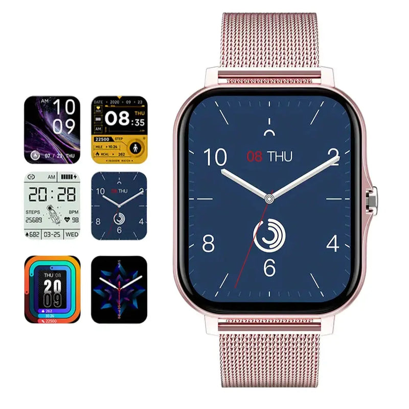 LIGE Smart Watch – Ultra-Thin Design with Wireless Calls (8 colours available) by Habicare