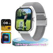 LIGE Smart Watch – Ultra-Thin Design with Wireless Calls (8 colours available) by Habicare