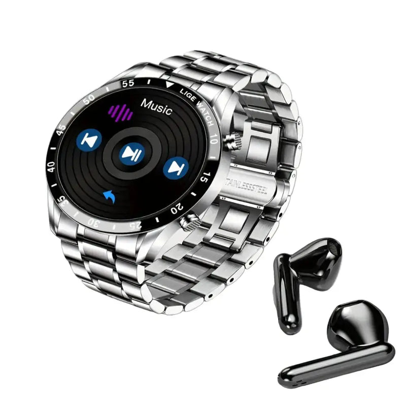 LIGE Smartwatch – Full Touchscreen with Call Management (4 types available) by Habicare