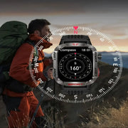 LIGE Smartwatch – HD Touch Display, Wireless Calls, Notifications, Pedometer & Long Battery Life by Habicare
