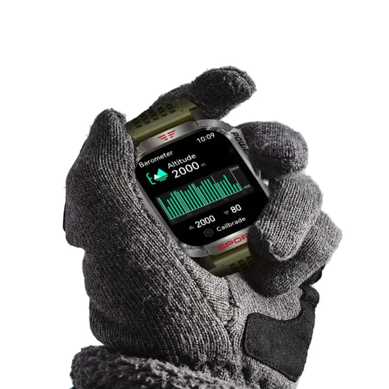 LIGE Smartwatch – HD Touch Display, Wireless Calls, Notifications, Pedometer & Long Battery Life by Habicare