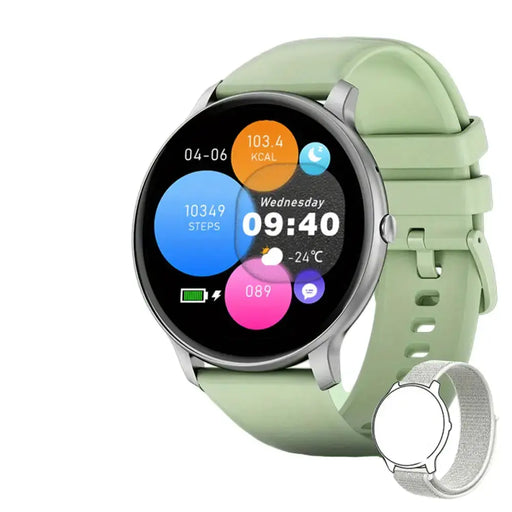 LIGE Smartwatch – Multi-Colour Silicone Strap (11 colours available) by Habicare