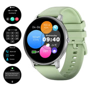 LIGE Smartwatch – Multi-Colour Silicone Strap (11 colours available) by Habicare