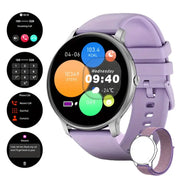 LIGE Smartwatch – Multi-Colour Silicone Strap (11 colours available) by Habicare