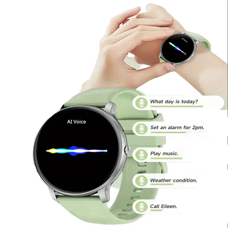 LIGE Smartwatch – Multi-Colour Silicone Strap (11 colours available) by Habicare