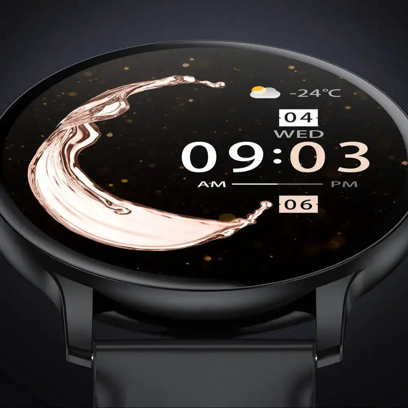 LIGE Smartwatch – Multi-Colour Silicone Strap (11 colours available) by Habicare