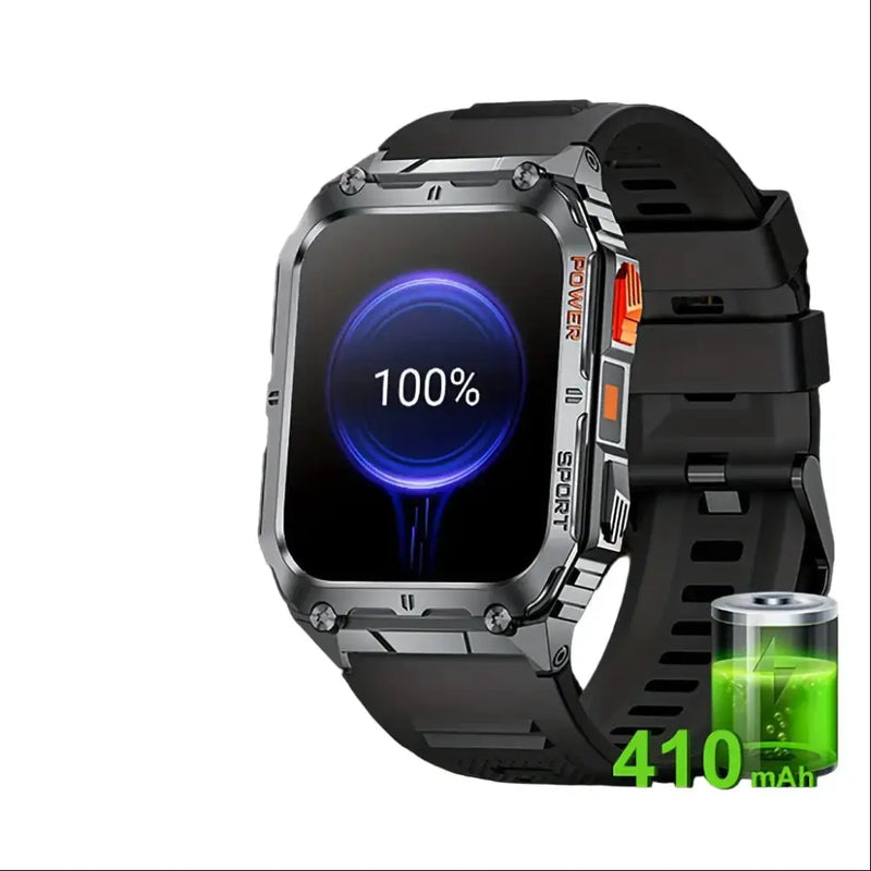 LIGE Smartwatch – Wireless Calling, 100+ Sports Modes, AI Voice (4 types available) by Habicare