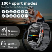 LIGE Smartwatch – Wireless Calling, 100+ Sports Modes, AI Voice (4 types available) by Habicare