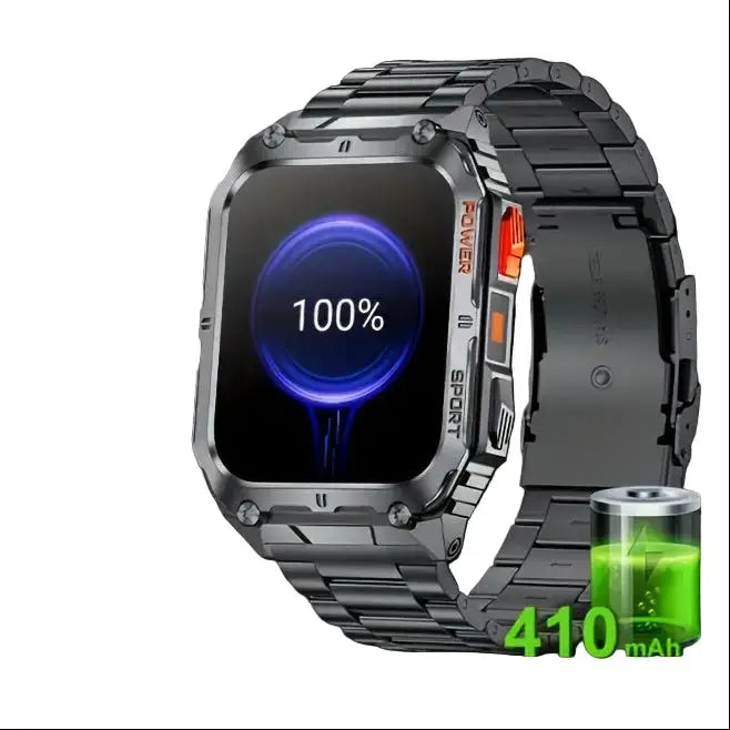 LIGE Smartwatch – Wireless Calling, 100+ Sports Modes, AI Voice (4 types available) by Habicare