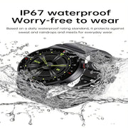 LIGE Sports Watch with Step Counter, Alarm, Wireless Calls, Weather Forecast (8 types available) by Habicare