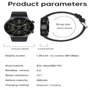 LIGE Sports Watch with Step Counter, Alarm, Wireless Calls, Weather Forecast (8 types available) by Habicare