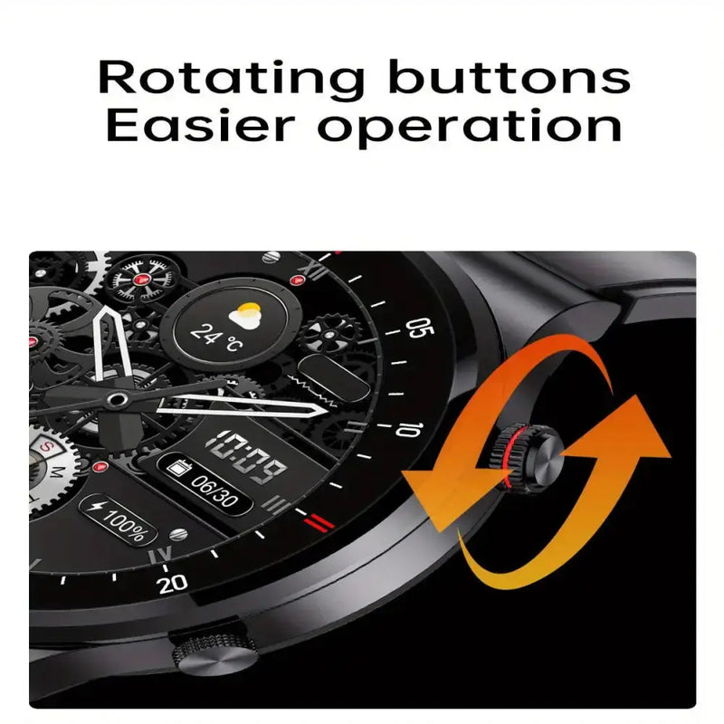 LIGE Sports Watch with Step Counter, Alarm, Wireless Calls, Weather Forecast (8 types available) by Habicare