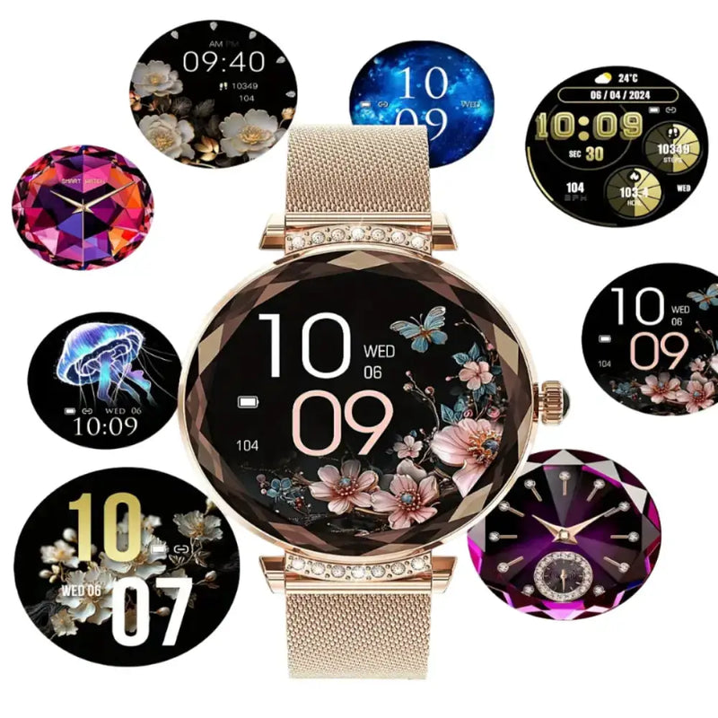 LIGE Women's Smart Watch – HD Display, Sports Tracker (2 colours available) by Habicare