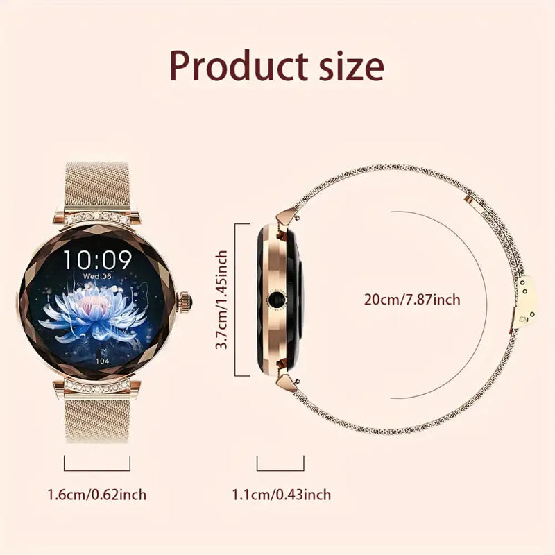 LIGE Women's Smart Watch – HD Display, Sports Tracker (2 colours available) by Habicare