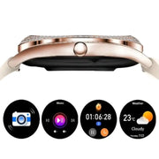 LIGE Women's Smartwatch – 3.25cm AMOLED Fitness Tracker with 100+ Sports Modes (3 colours available) by Habicare