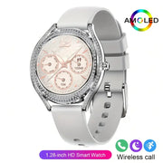LIGE Women's Smartwatch – 3.25cm AMOLED Fitness Tracker with 100+ Sports Modes (3 colours available) by Habicare