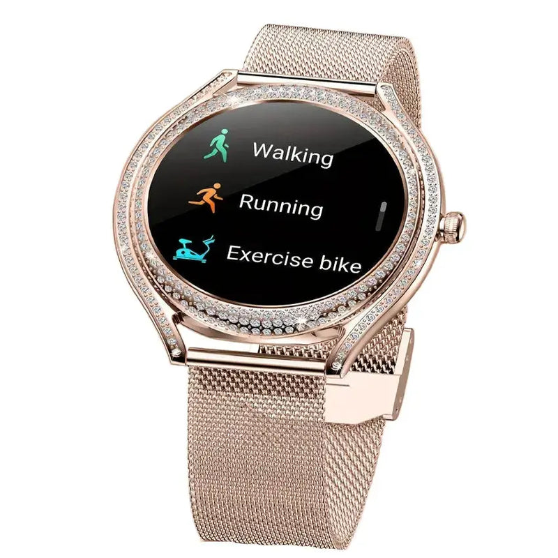 LIGE Women's Smartwatch – 3.25cm AMOLED Fitness Tracker with 100+ Sports Modes (3 colours available) by Habicare