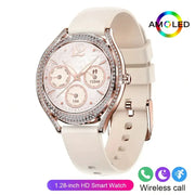 LIGE Women's Smartwatch – 3.25cm AMOLED Fitness Tracker with 100+ Sports Modes (3 colours available) by Habicare