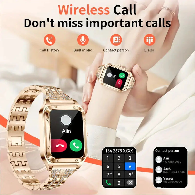 LIGE Women's Smartwatch – Full Touch Screen by Habicare