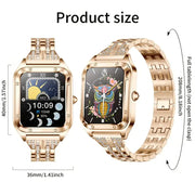 LIGE Women's Smartwatch – Full Touch Screen by Habicare