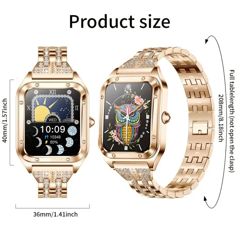 LIGE Women's Smartwatch – Full Touch Screen by Habicare