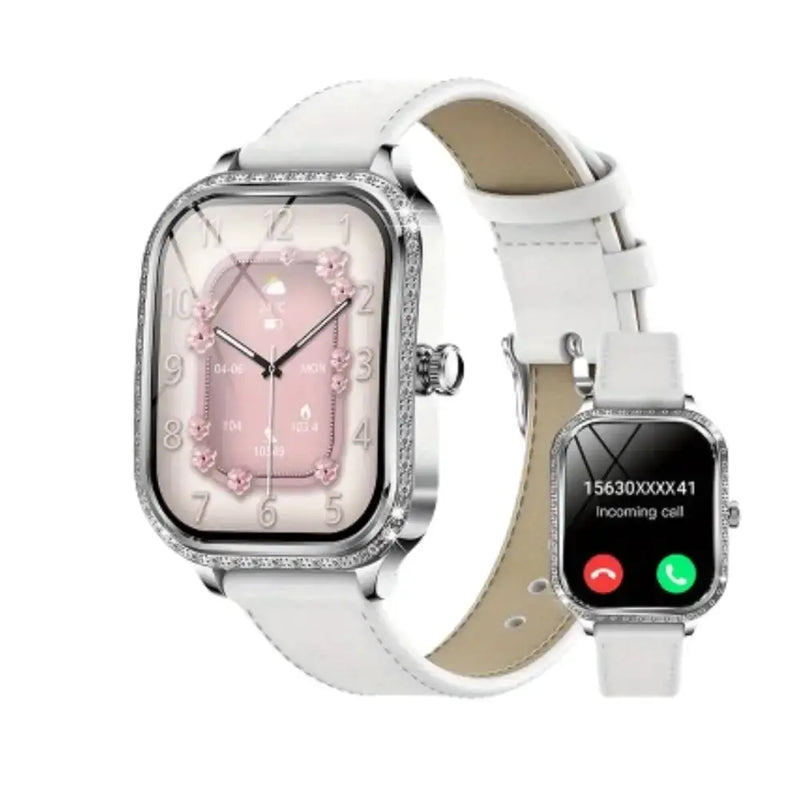LIGE Women's Smartwatch – TFT HD Curved Screen, Wireless Calls, Voice Assistant (6 types available) by Habicare