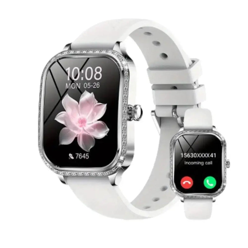 LIGE Women's Smartwatch – TFT HD Curved Screen, Wireless Calls, Voice Assistant (6 types available) by Habicare