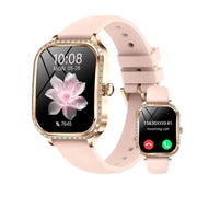 LIGE Women's Smartwatch – TFT HD Curved Screen, Wireless Calls, Voice Assistant (6 types available) by Habicare