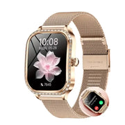 LIGE Women's Smartwatch – TFT HD Curved Screen, Wireless Calls, Voice Assistant (6 types available) by Habicare