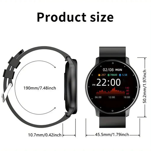 LIGE Women's Smartwatch – With Call Function, Multi-Sport Modes by Habicare
