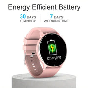LIGE Women's Smartwatch – With Call Function, Multi-Sport Modes by Habicare