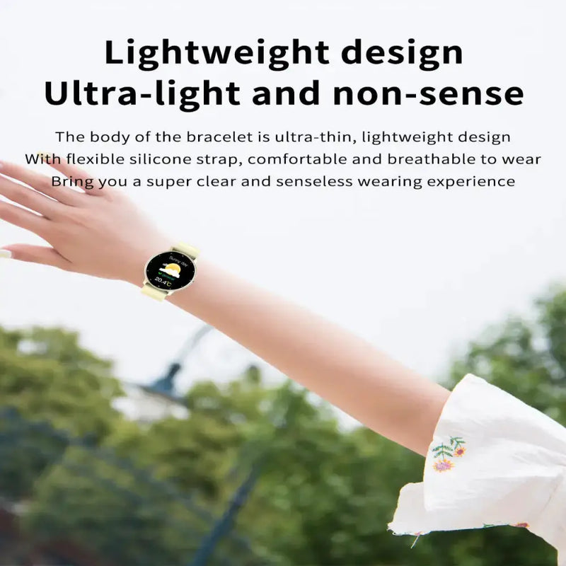 LIGE Women's Smartwatch – With Call Function, Multi-Sport Modes by Habicare