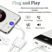 Lightning Audio & Charge Adapter (MH030) by 9eight5