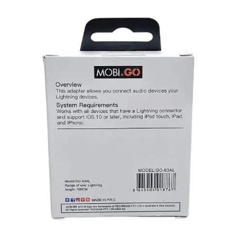 9eight5 Electronics Accessories Lightning To 3.5mm Aux Audio Adapter Cable (GO63AT) Lightning To 3.5mm Aux Audio Adapter Cable (GO63AT)