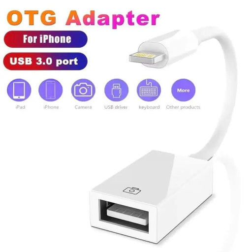 9eight5 Electronics Accessories Lightning to USB Adapter Lightning to USB Adapter