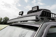 LED Light Mount Upper Windshield 50" Curved Jeep Grand Cherokee ZJ (93-98) by Magwarehouse.com