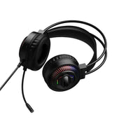 techplus Lightweight Wired Gaming Headset with 40mm Drivers, Mic & LED (W118) TechPlus W118 Wired Gaming Headset With 40mm Drivers