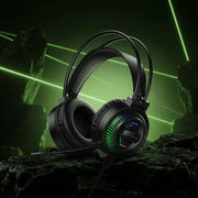 techplus Lightweight Wired Gaming Headset with 40mm Drivers, Mic & LED (W118) TechPlus W118 Wired Gaming Headset With 40mm Drivers