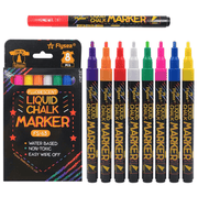 g8buynz g8buynz Liquid Chalk Markers 3mm Tip - Set of 8 Liquid Chalk Markers 3mm Tip - Set of 8