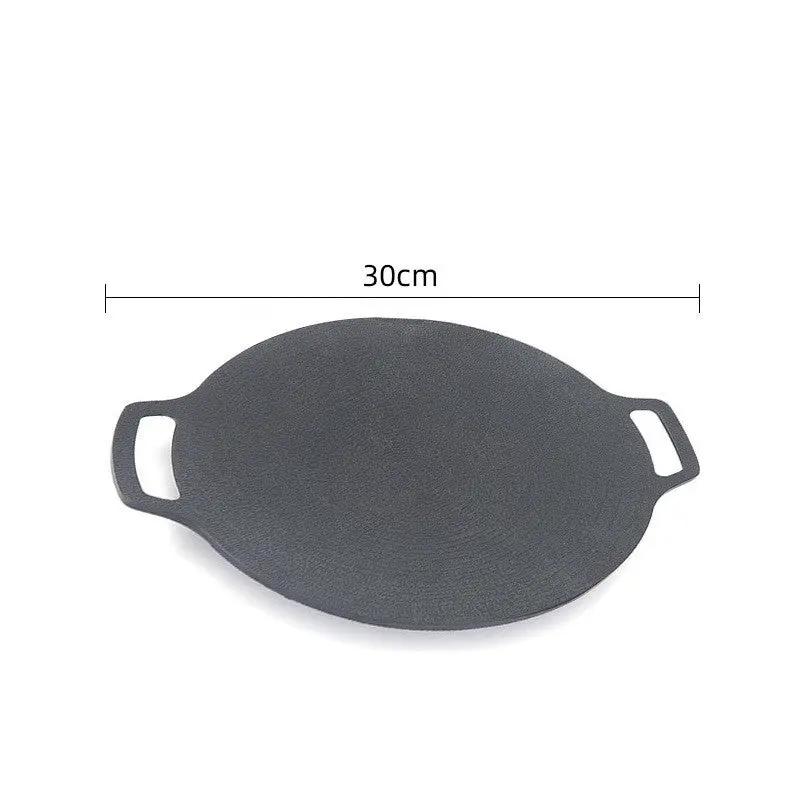 Portable BBQ Grill Pan - 30cm by salelink.co.nz